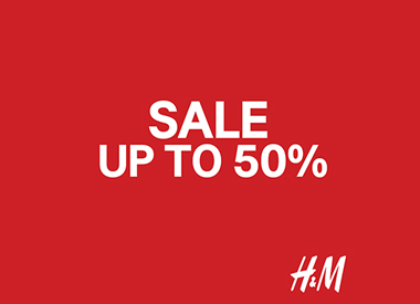 Up to 50% Sale at H&M!